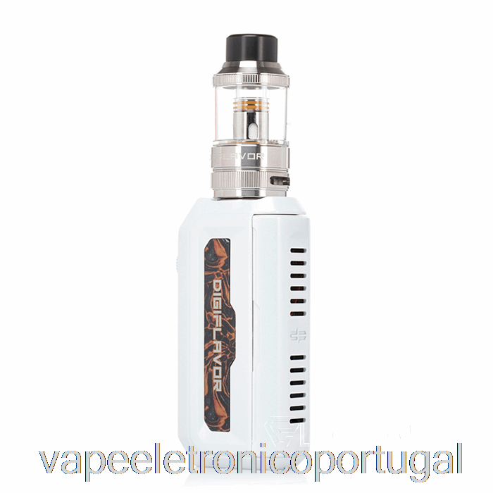 Vape Eletrônico Digiflavor Xp 77w Starter Kit Branco Neve